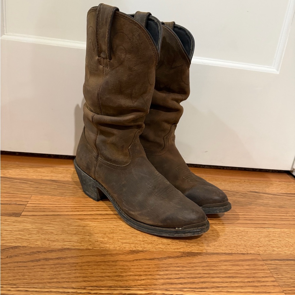 Durango Brown Ankle Boots